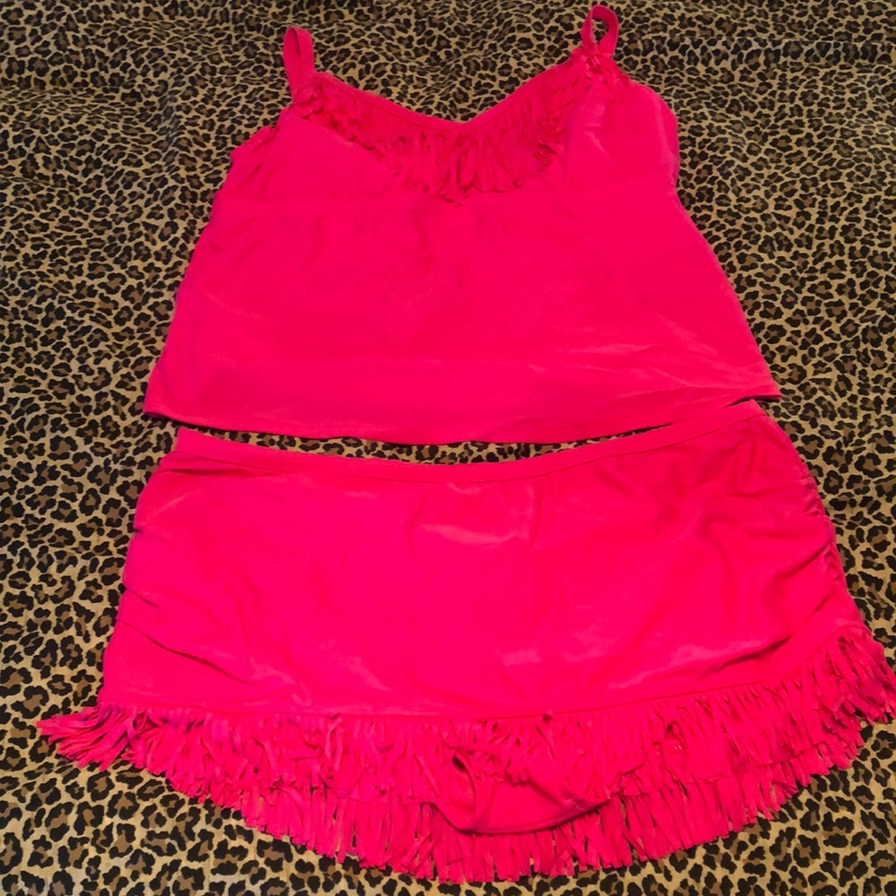Hot pink tankini set 🔥 *Final before goodbye store! Make offer!*